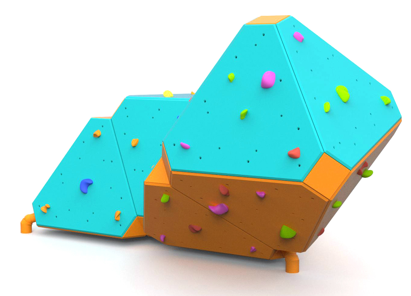 Climbing wall ZigZag Y001