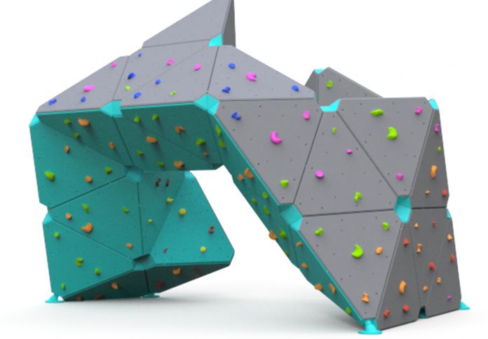 Climbing wall 
