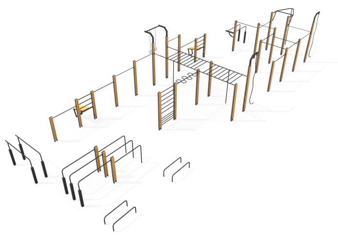 Larix Line XXXL - projekt FlowParks