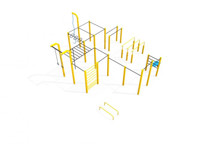 Flow park for street workout - Standard XL